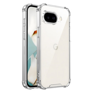 Dành cho Ốp điện thoại Google Pixel 9A Crystal Clear Hard Back Chống rơi 4 ngăn chống sốc Vỏ mỏng mỏng