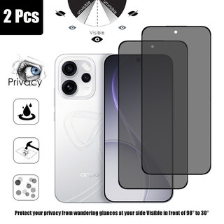 1-2 Chiếc OPPO Reno 15 Pro Kính Cường Lực Chống Trộm Bảo Vệ Màn Hình Riêng Tư Cho OPPO Reno 15 14F 14 13F 13 12 11 F 12F 11F 11F 5G Phim Bảo Vệ Kính Chống Gián Điệp