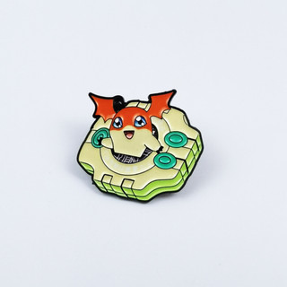 8 Cái / bộ Anime Hoạt Hình Digimon Hình Thú Cưng Kim Loại Huy Hiệu Dễ Thương Quần Áo Ba Lô Trang Trí Pin