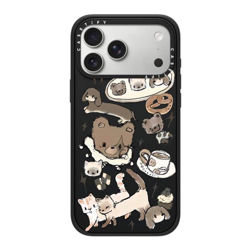 CASECASE X Cat Hẹn Hò Màu Trắng Camera Vòng Phiên Bản Mờ Đen Cứng Hút Từ Tính Tác Động Dành Cho Apple IPhone 13 14 15 16 17 Pro Max Air Plus Có Hộp