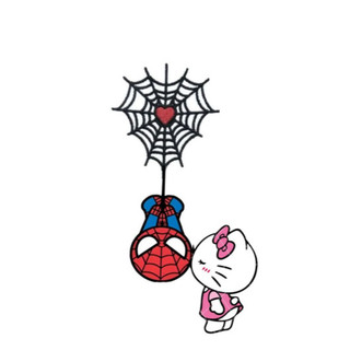 Móc khoá "Người Nhện Siêu Quậy Và Nàng Thơ Kitty"