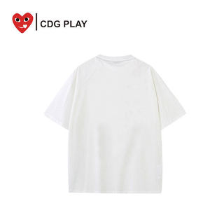 Hàng sẵn có Áo thun Cotton cao cấp nối chữ chất lượng cao in họa tiết trái tim nhỏ Áo sơ mi Cotton cao cấp XS-3XL Unisex