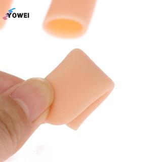 YOWEI 10 Cái / bộ Silicon Gel Ống Tay Băng Bảo Vệ Ngón Tay Giảm Đau Ngón Tay Cái Mũ VN