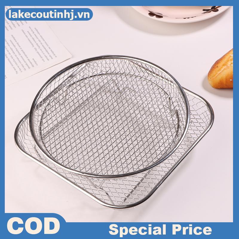 Lu 1 Nồi Chiên Không Khí Ra Staable Nướng Ra Thép Không Gỉ Nướng Giỏ Chống Sét Airfryer Khay Dây Ra Giỏ Tiện Ích Nhà Bếp tinhj