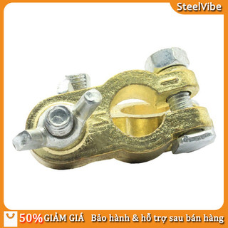 Phụ kiện điện ô tô cọc bình ắc quy đầu vặn Cọc bình ắc quy، Chất liệu Hợp kim nhôm mạ đồng،Bộ 2 cái،