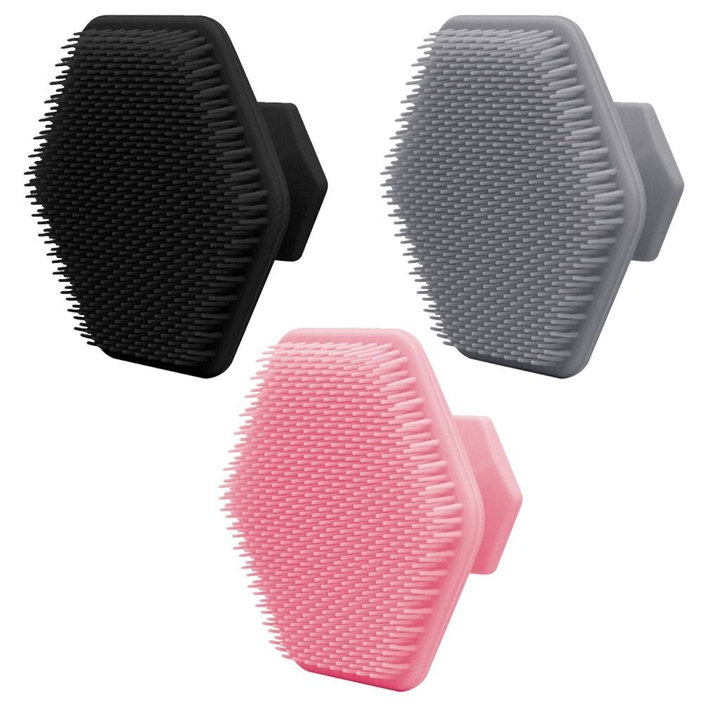 Máy chà sàn mặt FAVORITEGOODS, Bàn chải làm sạch da mặt bằng silicon không trượt, Chức năng Massage Mini tiện lợi Bàn chải tẩy tế bào chết làm sạch sâu Chăm sóc da mặt