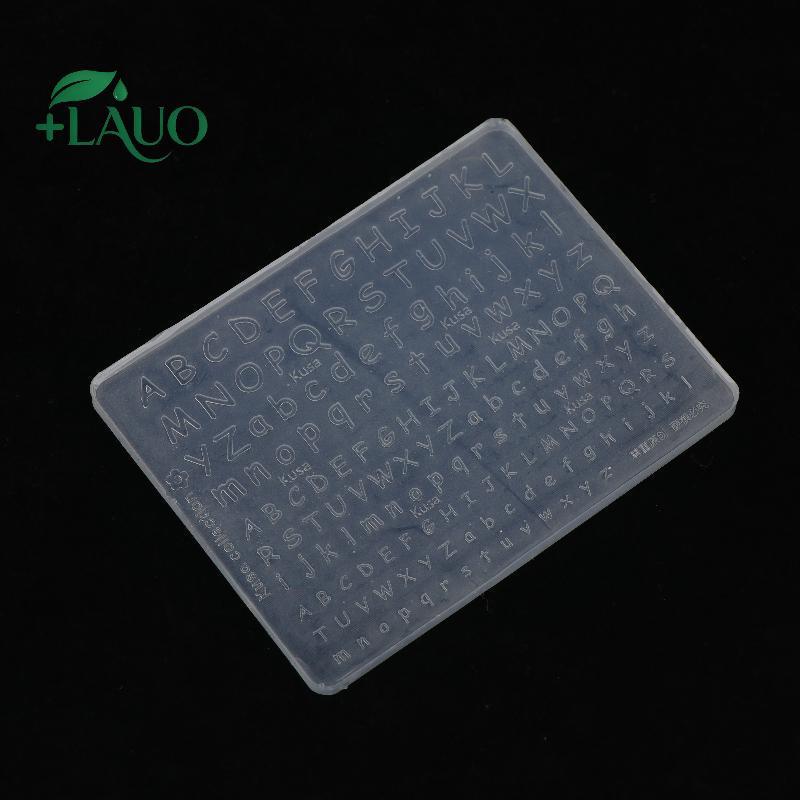 Springevenstar Silicon Trong Suốt Móng Tay Nghệ Thuật Khuôn Sáng Tạo DIY Thiết Kế Bảng Chữ Cái Họa Tiết Đa Năng Móng Tay Nghệ Thuật Dụng Cụ Dành Cho Chuyên Nghiệp & Gia Đình Sử Dụng Springevenstar