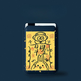 Ví đựng thẻ họa tiết Talisman Wealth-Attracting cho iPhone 11pro 12promax 13 15pro 15promax 14 14promax 14 pro 16 16plus 16 Pro Max 17 17promax 17airWallet