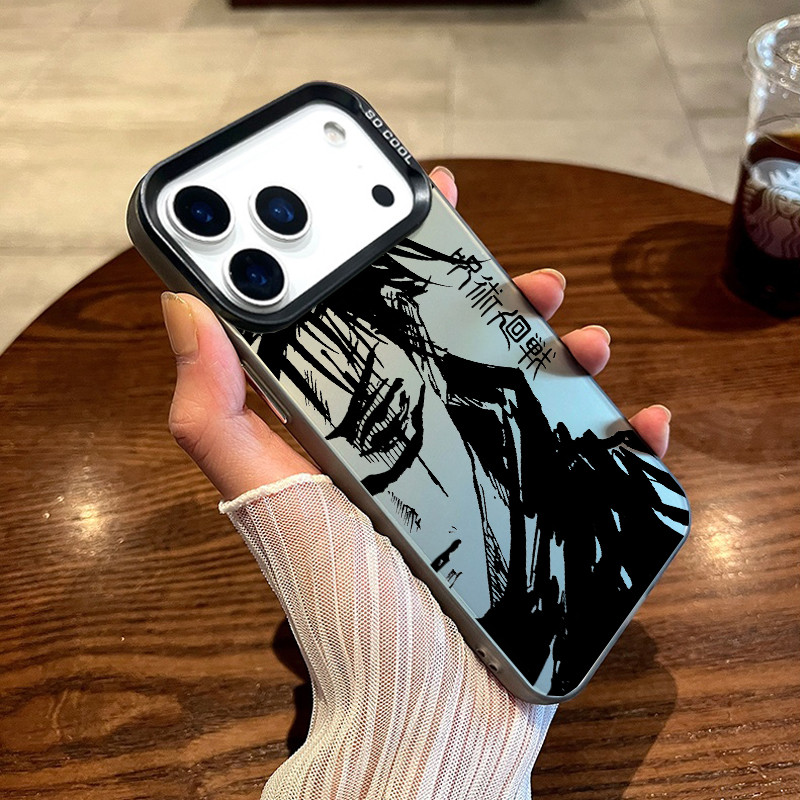 Jujutsu Kaisen Gojo Satoru Ốp Điện Thoại Cứng Cho Xiaomi 12T 13T 14T 15T Pro 12 13 14 11 Lite Thời Trang Mờ IMD Xu Hướng Thương Hiệu Phim Hoạt Hình Vỏ Chống Sốc