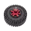 Kim Loại Đen / Đỏ Lốp Lắp Ráp / Tháo Lắp Dụng Cụ Hỗ Trợ Cho Xe Bánh Xích 1 / 10 Rc 1.9 2.2 Inch Beadlock Bánh Xe