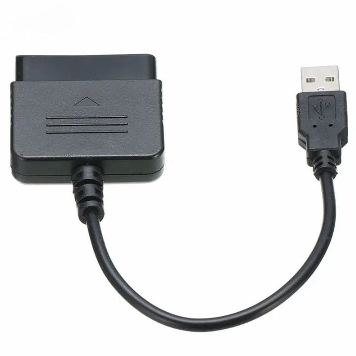 Dây cáp chuyển đổi controller PS2 sang USB cho PC Kết nối qua USB،Cắm là dùng،Giữ nguyên toàn bộ chức năng của tay cầm
