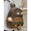 Nhật Bản ins Burger Dễ Thương Độc Đáo Ba Lô Nhỏ Nữ Hoạt Hình Trường Trung Học Cơ Sở Học Sinh Trung Học Ba Lô Dung Tích Lớn Schoolbag