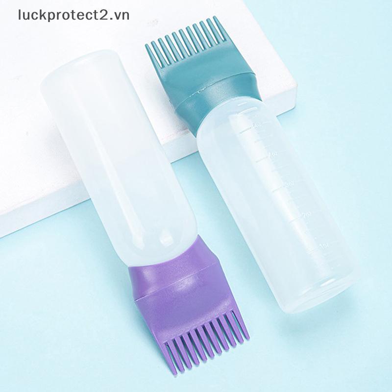 # luckpro # 120ML Dụng cụ nhuộm tóc Bàn chải Chai nhuộm dầu Chai dầu gội Oilb Thuốc nhuộm tóc Dụng cụ tạo kiểu tóc.
