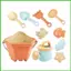 Đồ Chơi Đi Biển Cho Trẻ Em 10 Miếng Có Xô Xẻng Dễ Thương Lâu Đài Cát Bộ Xây Dựng Cho Bé Trai Bé Gái Nước Mùa Hè saixit2vn
