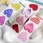 Bán Chạy Bán Chạy Đỏ Hình Trái Tim Cuộn Gói Cảm Ơn Bạn Miếng Dán Dính Handmade Cưới Sinh Nhật Nhãn 26.3.26