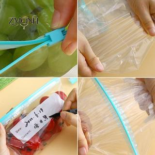 ZMONH 20 Chiếc Bọc Nhựa Túi Đựng Thực Phẩm Túi Bảo Quản Có Thể Tái Sử Dụng Tủ Đông Sandwich Niêm Phong Túi Bếp Tủ Lạnh Bảo Quản Thực Phẩm Không