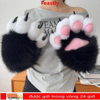 FESTLY Găng Tay Mèo Cosplay - Có Tiếng Squeak Hoạt Hình Thú Vị, Phù Hợp làm Quà Tặng