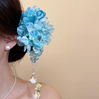 Kẹp tóc hoa vải - thời trang kỳ nghỉ, mềm mại cho nữ