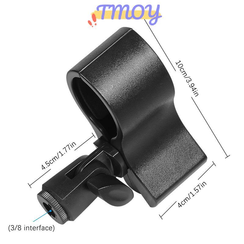 TMOY 1Pc Đa Năng Micro Lớn Cầm Tay Kẹp Giá Đỡ Với 3 / 8 Adapter Cho 3-6CM Mic Micro Mic Kẹp Đứng Giá Đỡ TMOY