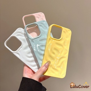 Ốp Điện Thoại Họa Tiết Thiên Thạch 3D Màu Kẹo Cho iPhone Air 17 Pro Max 16 15 14 Plus 13 12 11 Pro Max 17ProMax INS Style Cover Dễ Thương Nhiều Màu Sắc Dopamine Mềm Chống Sốc Vỏ Mỏng