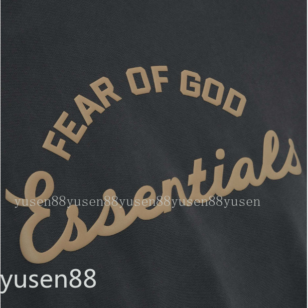 Bộ sưu tập mới ESSENTIALS FEAR OF Summer - Áo thun ngắn tay cotton nguyên chất