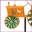 Gió Spinner Máy Kéo Kim Loại Xoay Bánh Xe Cổ Phần Kim Loại Gió Spinners Trang Trí Sân Vườn Cho Hiên Nhà Bãi Cỏ Con Đường shopidaevn