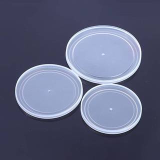 [SpringSAutumnW1] Nắp nhựa bảo quản thực phẩm Chống rò rỉ Con dấu kín Vỏ thay thế có thể tái sử dụng Nhiều kích thước cho lọ nhà bếp Cốc Hộp đựng Boutique