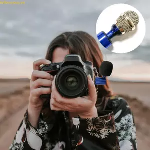 Fol Small 3 5mm Mini Camera Micro Cho Máy Ảnh Máy Tính Chụp Âm Thanh Rõ Ràng Thiết Kế Linh Hoạt Góc Có Thể Điều Chỉnh