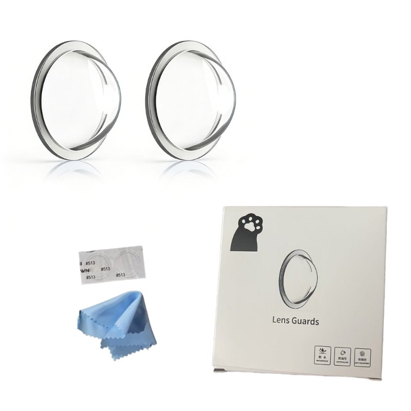 YOI Mỏng Vô Hình Xe Dự Phòng Camera Chống Thấm Nước Chống Bụi Chống Trầy Xước ABS Bảo Vệ Ống Kính Máy Ảnh Ô Tô