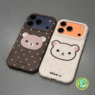 Ốp Điện Thoại Rilakkuma Dễ Thương Cho Xiaomi 17 Pro Max 15 Ultra 15S 14 13 12 12S 12X Mi 11i 11X Pro Civi 5 4 Pro 3 5G 4G Vỏ Mềm Da PU Gấu Hoạt Hình Dễ Thương