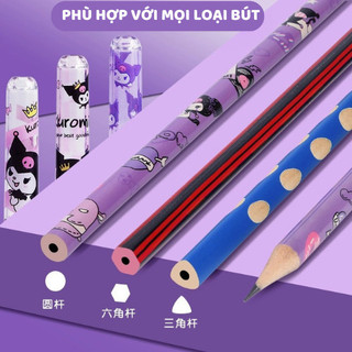 Bút chì gỗ HB bộ sản phẩm học tập căn bản, lựa chọn lý tưởng cho bé lớp 1 với đầy đủ bút chì và gọt bút chì bộ