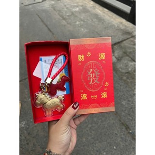 [hỏa tốc hcm]Móc khoá charm ngựa vàng 2026 có hộp và giấy kd thẻ- mang lại tài lộc, may mắn - Phụ kiện trang trí ANGI