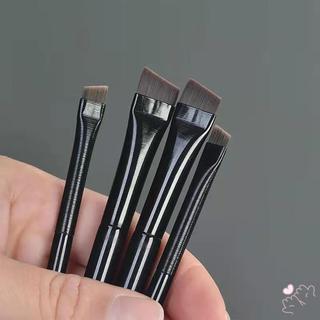 Bàn chải viền lông mày di động Bàn chải mỹ phẩm góc nhỏ Dụng cụ trang điểm Quà tặng lý tưởng cho nữ Sinh nhật bé gái