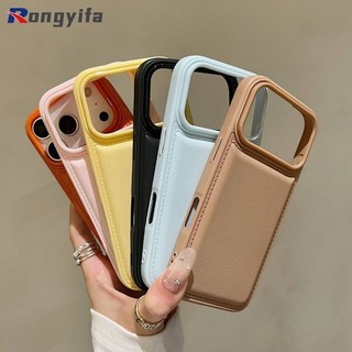 VIVO Ốp Điện Thoại Da PU X300 X200 FE X200S S50 S30 Pro Mini X100 X100S X90 X90S V30 V29 V27 Pro Vỏ Màu Kẹo Dễ Thương Đơn Giản Lớn Lên Chống Sốc Ốp Lưng Mềm