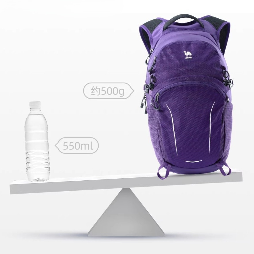 Ba lô đi bộ đường dài thể thao ngoài trời CAMEL CROWN | Gói Daypack đi bộ nhẹ 18L