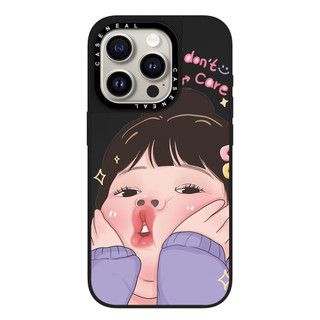Ốp Điện Thoại Trong Suốt Gương Chống Rơi Cô Gái Dễ Thương Thích Hợp Cho iPhone 17 ProMax 17 Pro 17 Air 16promax 16 15promax 15 14promax 13 ProMax Vỏ Cứng Bảo Vệ