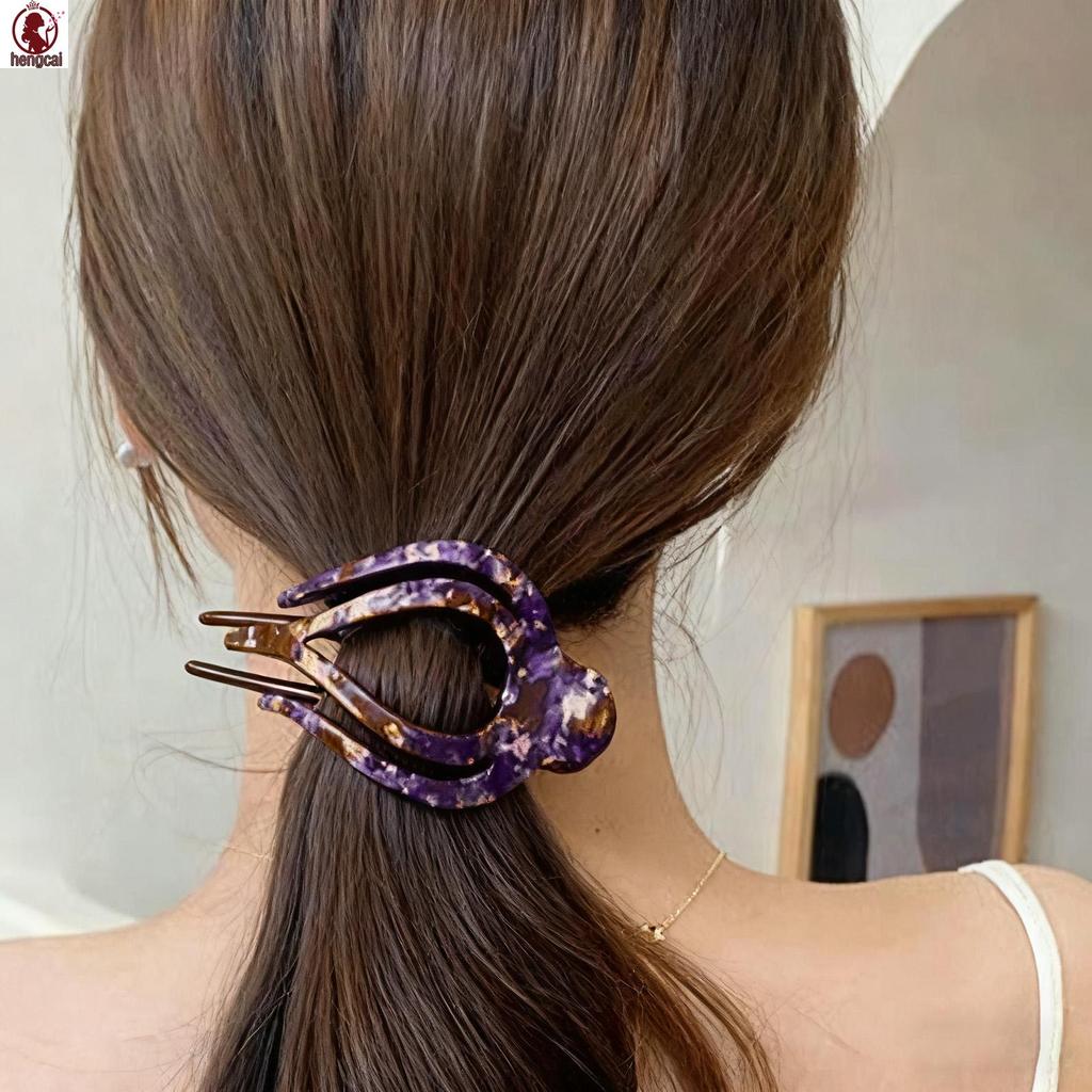Pha Lê Tóc Thiết Kế Mỏ Vịt 3 Prong - Phụ Kiên Sang Trọng Hàng Ngày