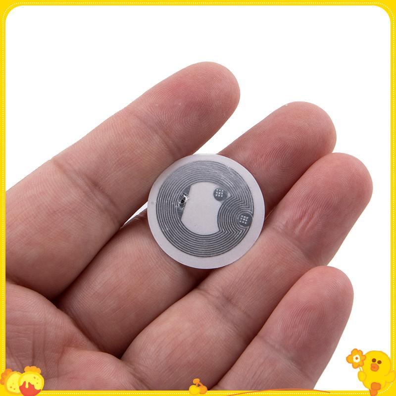 [Gengli] 2 / 20 Cái Rfid Nhãn Điện Tử Tần Số Cao 213nfc Chip Cảm Ứng Nfc Miếng Dán