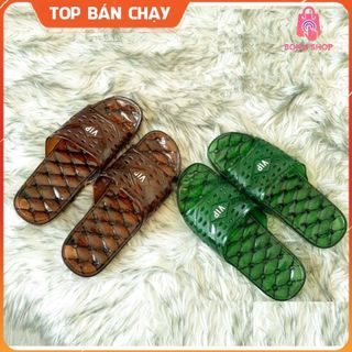 {CHỌN MÀU} Dép vip, nam, nữ dép nhựa đi trong nhà tắm trong suốt, dép đi nhà vệ vệ sinh