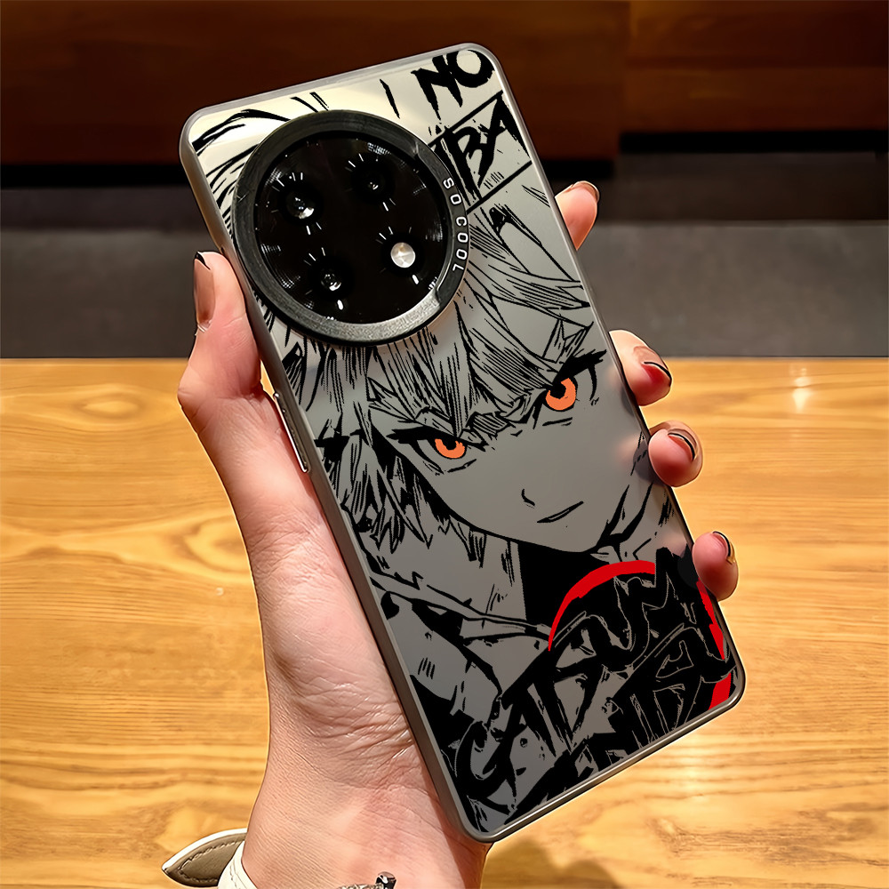 Dành Cho OnePlus 15 13 13T 13R Ace 6 / 5 Pro Nord 5Ace 3 / 2 2V Demon Slayer Zenitsu Micro Frosted Hard Phone Case Chống Sốc 1 + 12 / 11 Cover