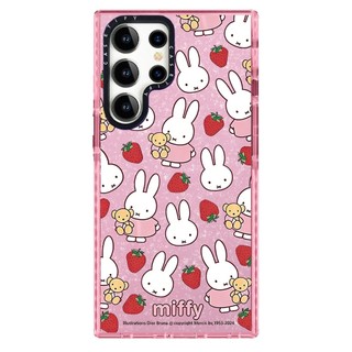 Gitter Dâu Thỏ Ngỗng Phone Case Dành Cho Samsung Galaxy S26 25 24 23 22 UItra S25 24 Plus Vỏ Bảo Vệ Chống Sốc