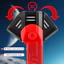Đèn pin nguồn kép đi bộ đường dài ngoài trời PS1 XTE + COB 180° Đèn làm việc xoay với nam châm kẹp bút SP1