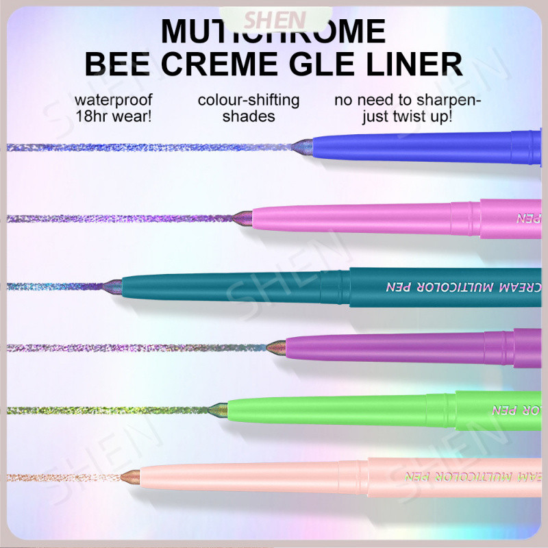 D.G COSASTYA Matte 6 Màu Thay Đổi Bút Kẻ Mắt Bút Phấn Mắt Trang Điểm Tự Nhiên Lâu Dài Chống Thấm Nước