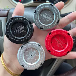 Xe Moto Engine Start Stop Button Cover Công Tắc Đánh Lửa Loại Lưỡi Dao Nắp Bảo Vệ Xoay Được Trang Trí Nội Thất Trang Trí Stier mới