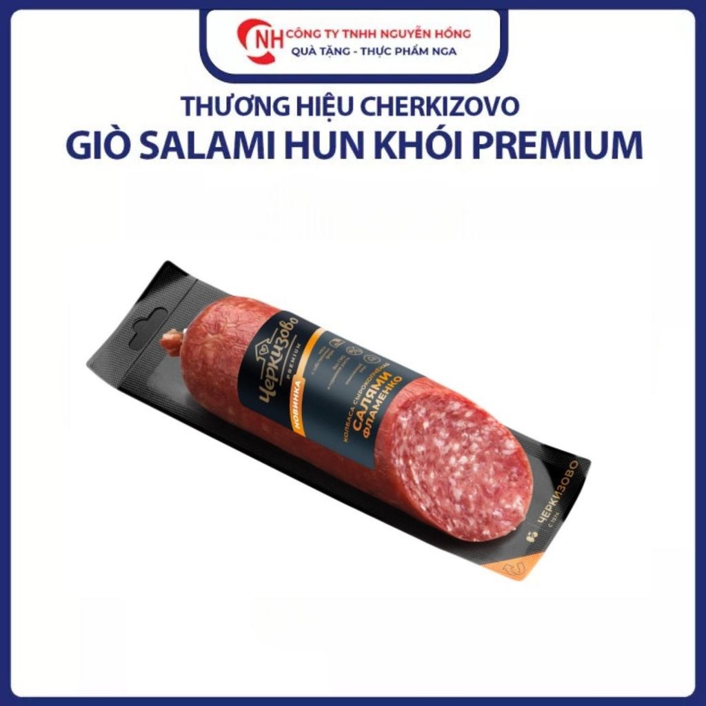 Salami xúc xích Nga Zobo Premium  300gr hun khói