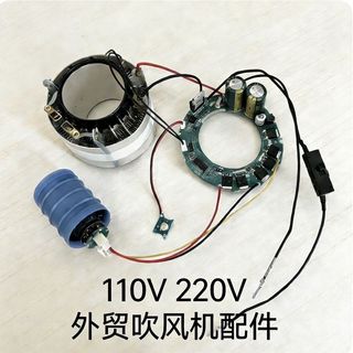 110V 220V Ion Âm Máy Sấy Tóc Phụ Kiện Đa Năng Bo Mạch Chủ Ổ Đĩa Động Cơ Động Cơ Dây Làm Nóng Điện 4.2