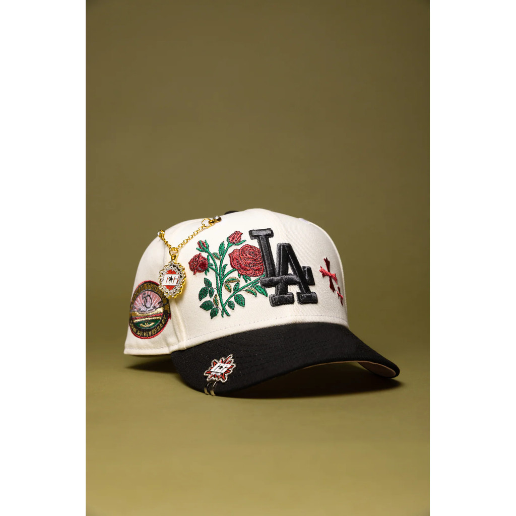 Mũ Snapback Los Angeles Dodgers Chrome/Đen độc quyền 9Fifty - Không cần thêm phụ kiện