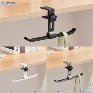 Móc để bàn có thể điều chỉnh DAYBREAK, Dễ dàng cài đặt Giá đỡ ba lô hợp kim nhôm, Móc treo túi đôi có thể điều chỉnh di động Tiết kiệm không gian