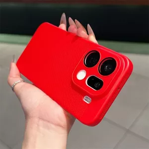 Thích hợp cho oppoFindx9 Vỏ điện thoại findx9pro Lưới tản nhiệt thoáng khí findx8UItra Vỏ cứng trọn gói