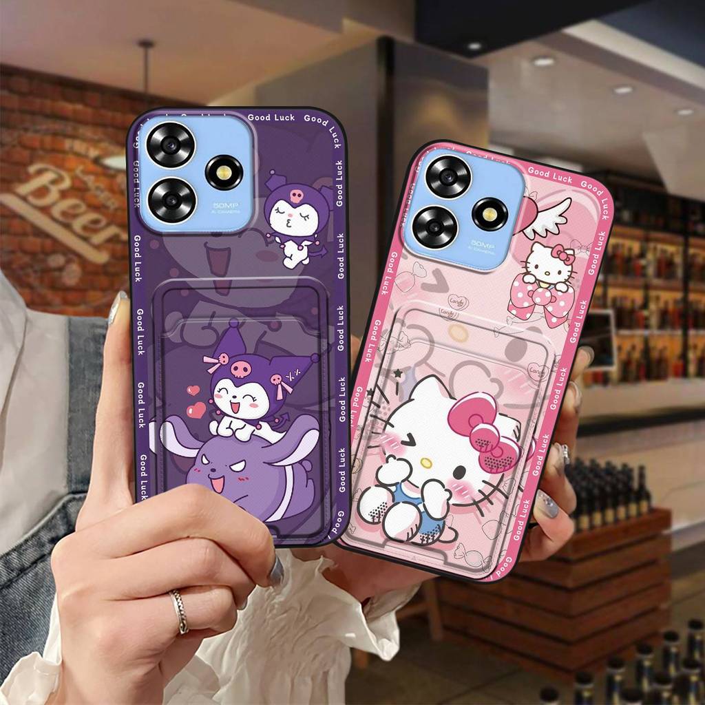 Ốp Điện Thoại Chống Bụi Bẩn Dễ Thương Cho ZTE Blade A73 4G / V50 Smart / V50 Design 4G / Axon50Lite TPU Cover Bọc Toàn Bộ Vỏ Mềm Bảo Vệ Mặt Sau Chống Sốc Hoạt Hình Bền Đẹp Chống Thấm Nước